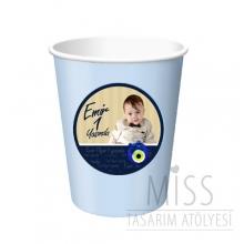 <strong>Miss</strong> Açık Mavi Bardak 5 Adet