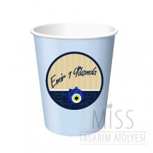 <strong>Miss</strong> Açık Mavi Bardak 5 Adet