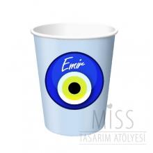 <strong>Miss</strong> Açık Mavi Bardak 5 Adet