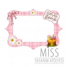<strong>Miss</strong> Hatıra Fotoğrafı Çekilme Çerçevesi 100cm x 70cm