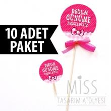 <strong>Miss</strong> KURDELELİ KÜRDAN SÜS SETİ 1O LU PAKET