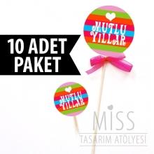 <strong>Miss</strong> KURDELELİ KÜRDAN SÜS SETİ 1O LU PAKET