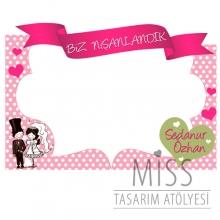 <strong>Miss</strong> 100x70 cm Büyük Boy Hatıra Çerçevesi