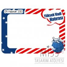 <strong>Miss</strong> 100x70 cm Büyük Boy Hatıra Çerçevesi