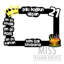 <span>Miss</span> 100x70 cm Büyük Boy Hatıra Çerçevesi