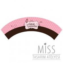<strong>Miss</strong> Cupcake Sargısı 10 Adet