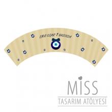 <strong>Miss</strong> Cupcake Sargısı 10 Adet