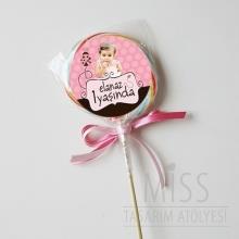 <strong>Miss</strong> Etiketli Lolipop Şeker 10 Adet