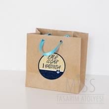 <strong>Miss</strong> Etiketli 10x10 CM Hediye Çantası 5 Adet