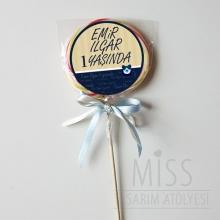 <strong>Miss</strong> Etiketli Lolipop Şeker 10 Adet