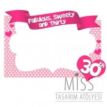 <span>Miss</span> 100x70 cm Büyük Boy Hatıra Çerçevesi