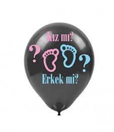 SAMM Baskılı Balon Cinsiyet Partisi 10 lu paket  satın al