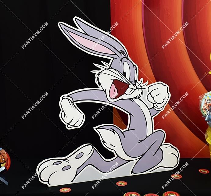 Bugs Bunny ve Arkadaşları Doğum Günü 45 cm Bugs Bunny Pano