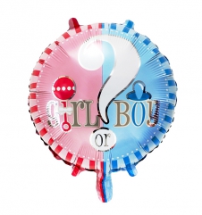 SAMM Cinsiyet Belirleme Partisi Süsleri Girl or Boy Folyo Balon  satın al