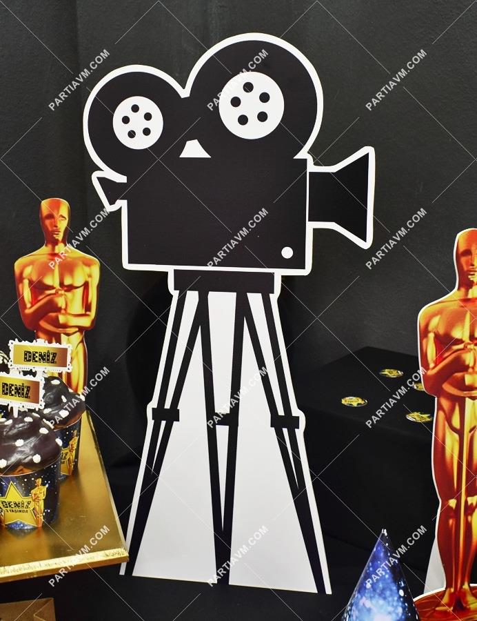 Hollywood - Oscar Doğum Günü 55 cm Dekor Pano