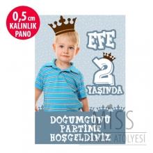 Partiavm Küçük Prens Doğum Günü Süsleri 50x70 cm Pano Afiş ( Katlanmaz, Bükülmez ) satın al