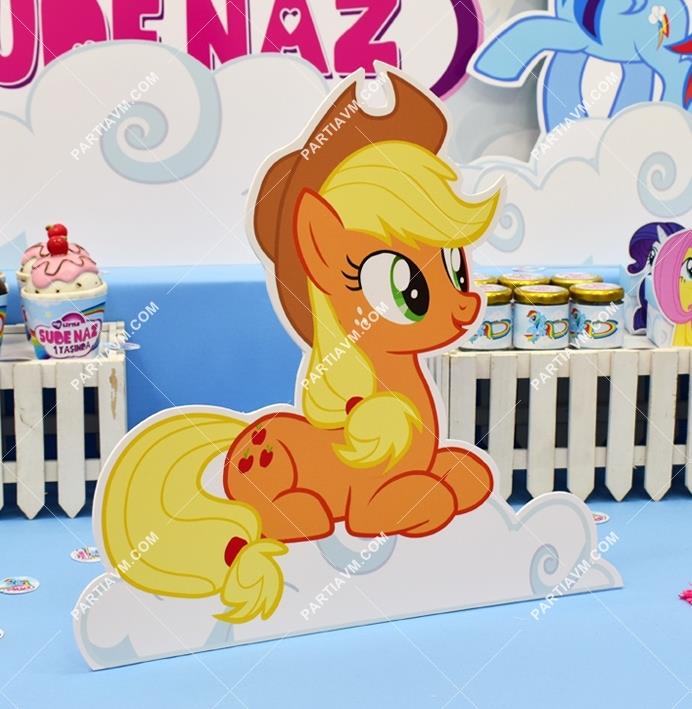 My Little Pony Doğum Günü 35 cm Masaüstü Dekor Pano
