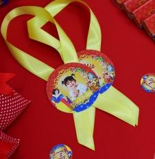 Partiavm Pamuk Prenses Doğum Günü Karton Sunum Etiketi Kurdele Askılı 5 Adet satın al