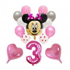 SAMM Pembe Minnie Mouse Balon Set