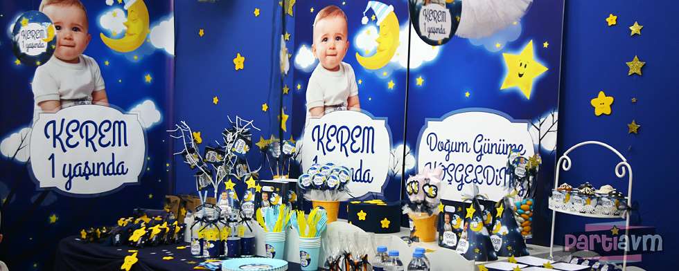 Little Star Doğum Günü Süsleri