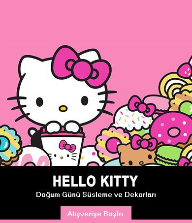 Hello Kitty Doğum Günü Ürünleri