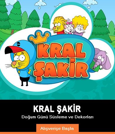 Kral Şakir Doğum Günü Ürünleri