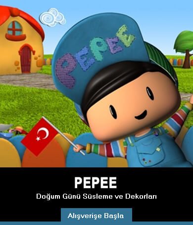 Pepee Doğum Günü Ürünleri