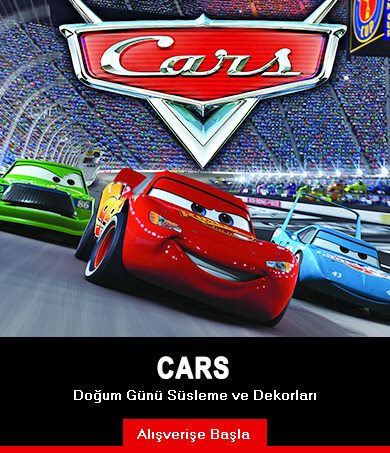 Cars Doğum Günü Ürünleri