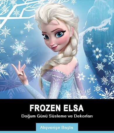 Frozen Elsa Doğum Günü Ürünleri
