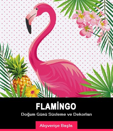 Flamingo Doğum Günü Ürünleri