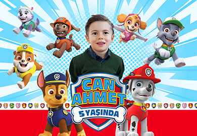 Paw Patrol Doğum Günü Süsleri