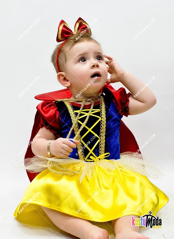 01-106C Bebek Pamuk Prenses Kostüm Kısa Etek