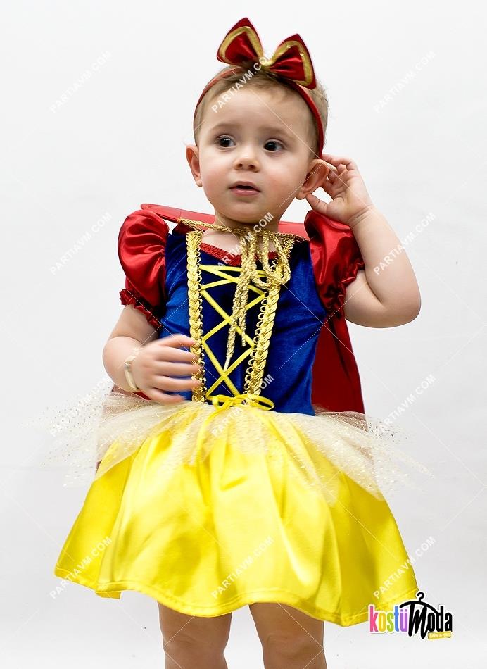 01-106C Bebek Pamuk Prenses Kostüm Kısa Etek