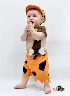 Just Baby & Kids 02-100 Taş Devri BamBam Bebek Kostümü satın al