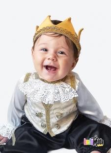 Just Baby & Kids 02-105C Küçük Prens Kostüm Siyah Gold