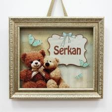 Partiavm 3 Boyutlu Hoşgeldin Bebek Kapı Süsü Tedy Bear satın al