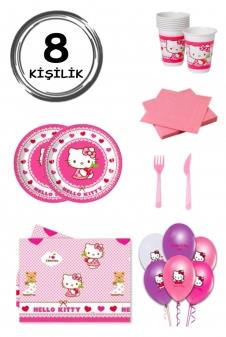 SAMM 8 Kişilik Hello Kitty Parti Seti satın al