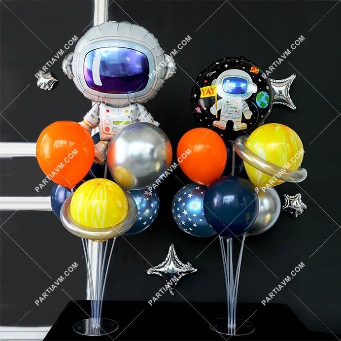 Astronot Uzay Temalı Astronot Balon Standı