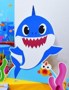 Partiavm Baby Shark Doğum Günü Süsleri 70cm Baby Shark Dekor Pano satın al