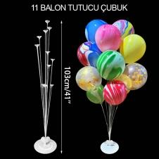 SAMM Balon Standı 103cm Yükseklik 11 Balon Tutucu Çubuk Balon Süsleme Standı satın al
