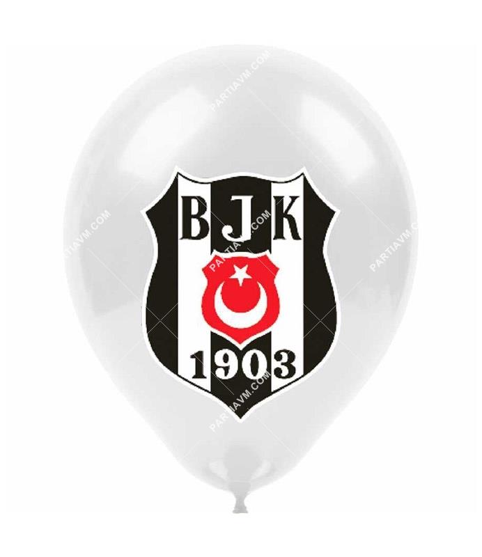 Baskılı Balon Beşiktaş Lisanslı  10 lu paket 