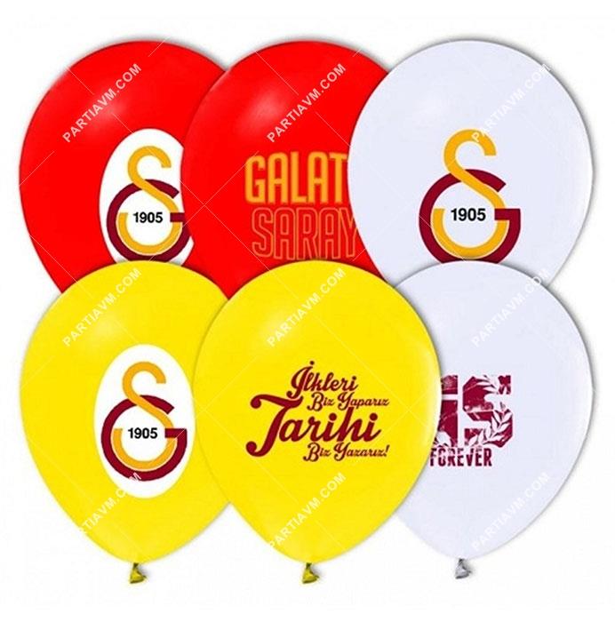 Baskılı Balon Galatasaray Temalı 10lu paket 