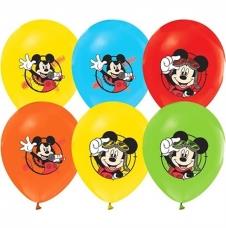 SAMM Baskılı Balon Mickey Mouse Temalı Karışık 10lu Paket 