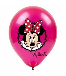 SAMM Baskılı Balon Minnie Mouse 10lu Paket 