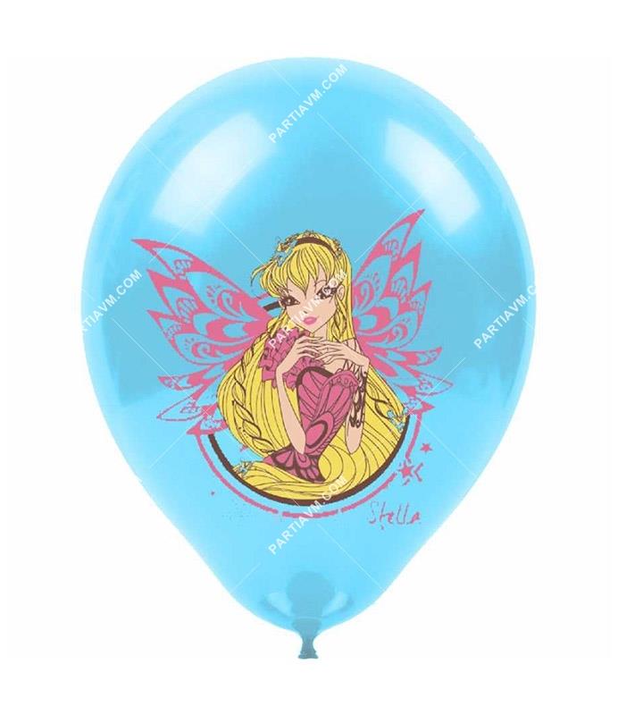 Baskılı Balon Winx 10 lu paket 