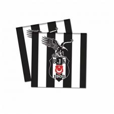 SAMM Beşiktaş Lisanslı Kağıt Peçete 33x33 cm 20 li