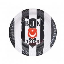 SAMM Beşiktaş Lisanslı Karton Tabak 23 cm 8li satın al