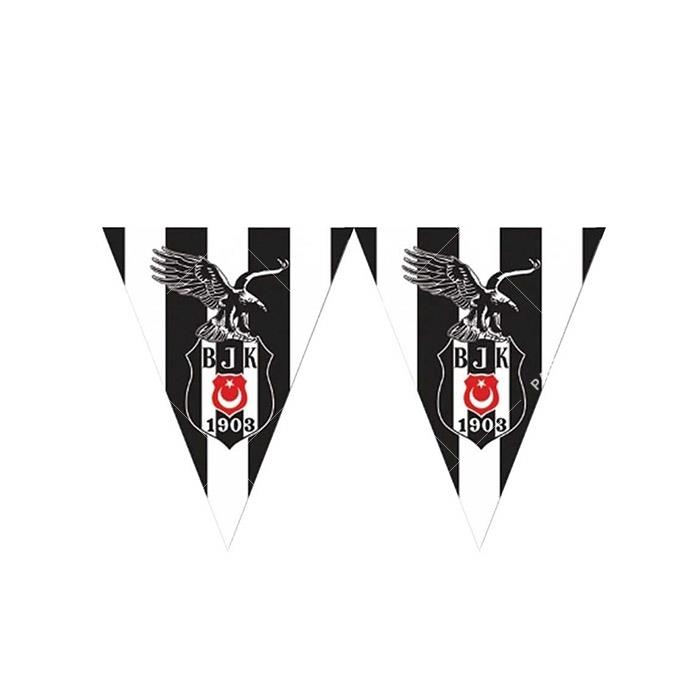 Beşiktaş Lisanslı Üçgen Bayrak Afiş