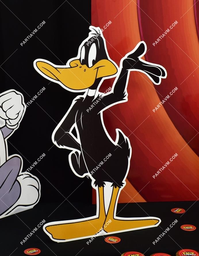 Bugs Bunny ve Arkadaşları Doğum Günü 40 cm Daffy Duck Pano