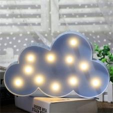 SAMM Bulut Dekoratif Mavi Gece Lambası 18 x 29 cm satın al